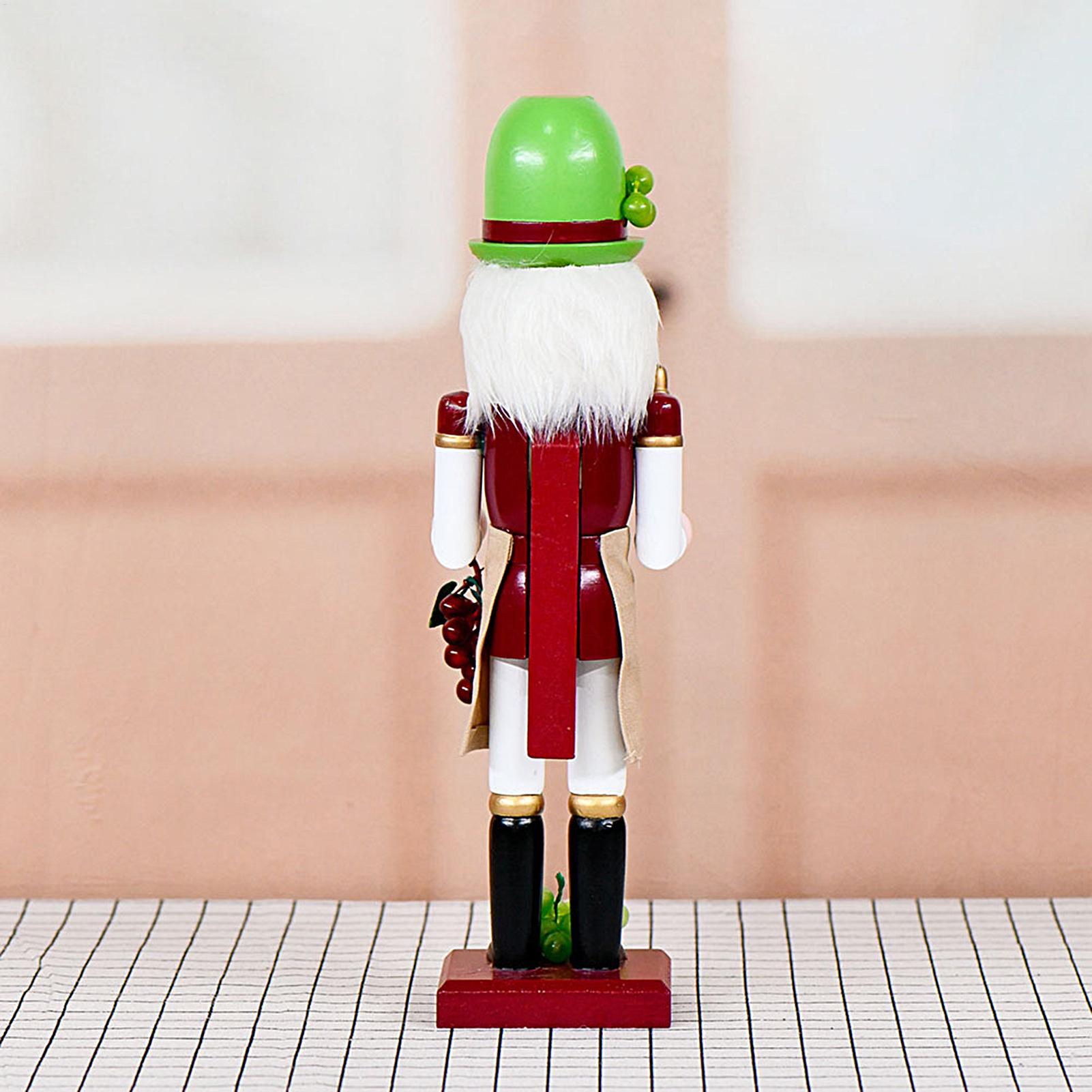 Nutcracker Figurine - Quebra-nozes decoração de natal quebra-nozes de