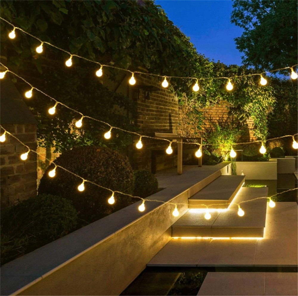 Luzes de Cordão Solares/USB/Ba - Christmas Lights Outdoor avaliação e preço