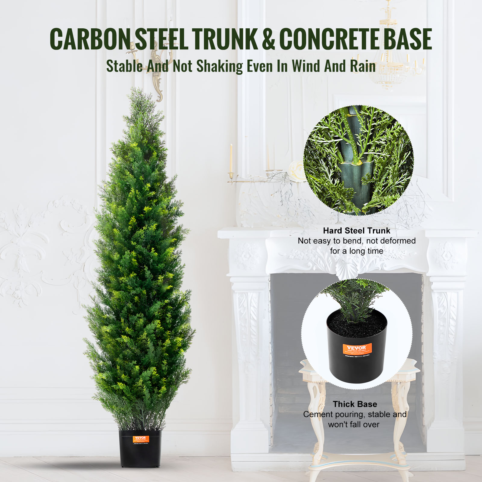 SucceBuy Árvore Topiária de Ce - Christmas Tree Artificial avaliação e preço