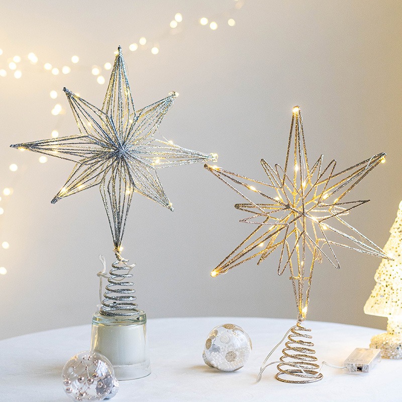 Decoração de Natal: Enfeite de - Star Tree Topper avaliação e preço