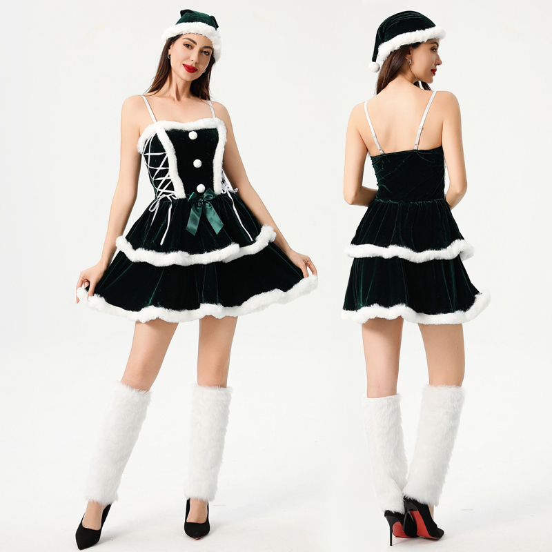 Carnaval feriado papai noel pa - Elf Costume Christmas avaliação e preço
