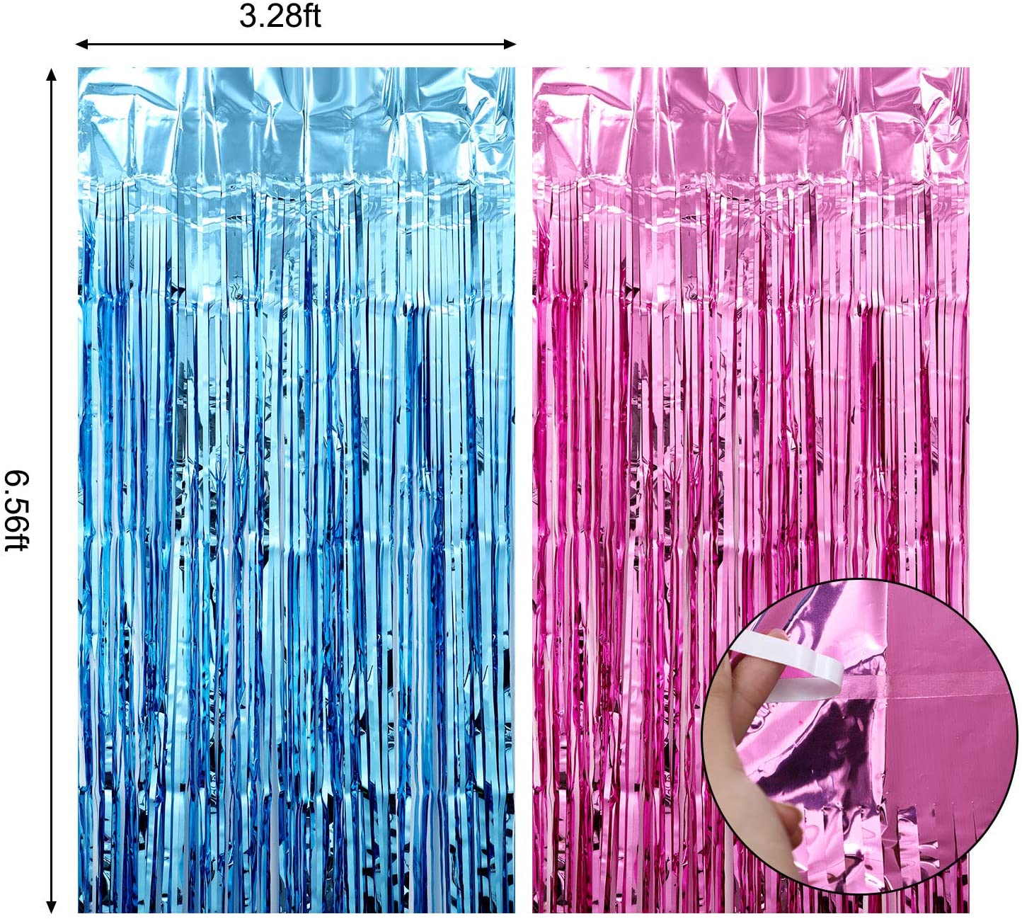 35 pçs gênero revelar decoraçã - Tinsel Garland Decoration avaliação e preço