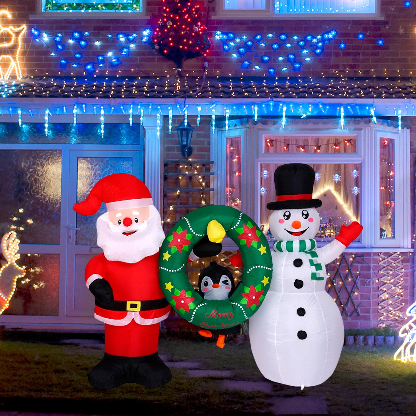 Decoração inflável de natal, a - Christmas Lights Outdoor avaliação e preço