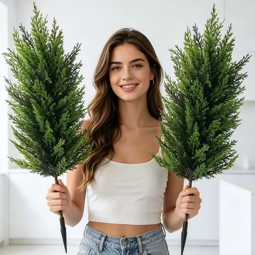 2 Peças de Árvores Artificiais - Christmas Tree Artificial avaliação e preço