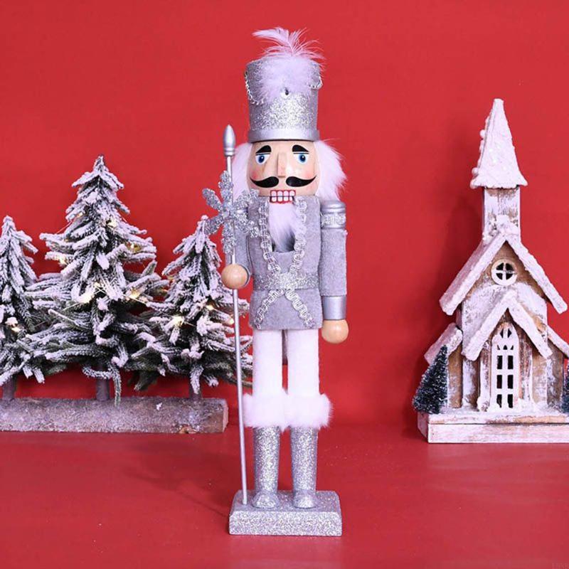 L9NB Desktop Ornament Wooden N - Nutcracker Figurine avaliação e preço