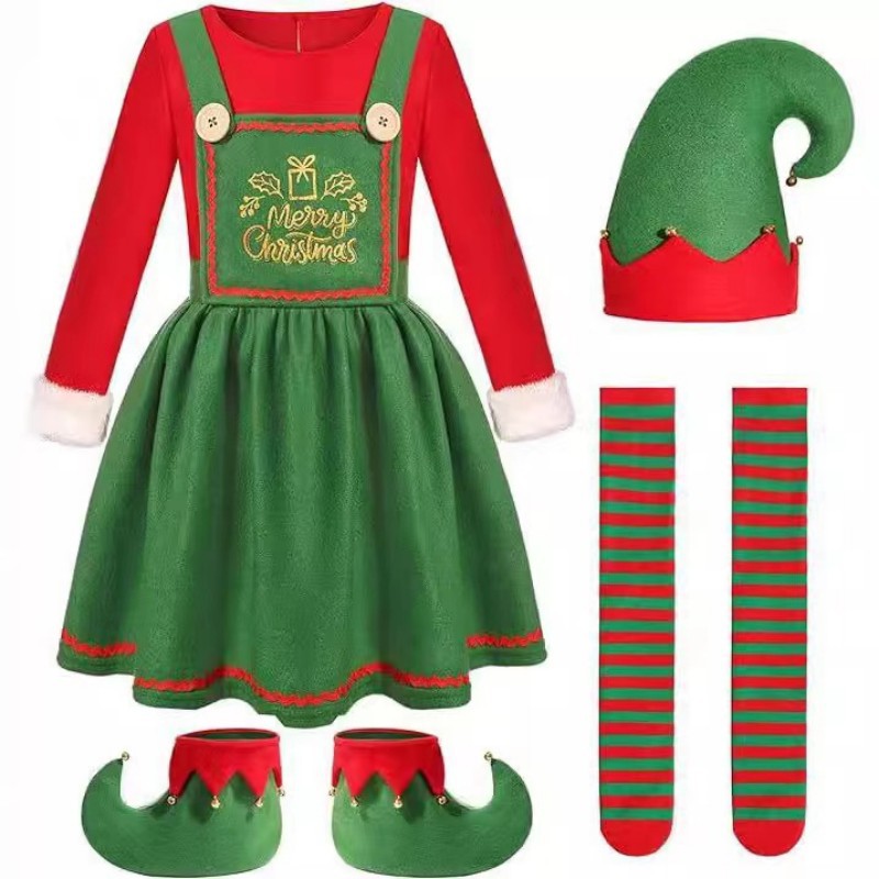 Fantasia Engraçada de Papai No - Elf Costume Christmas avaliação e preço