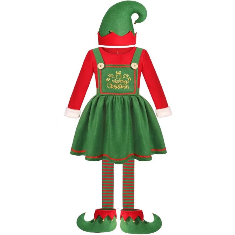 Fantasia Engraçada de Papai No - Elf Costume Christmas avaliação e preço