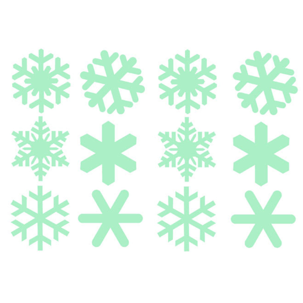 1 Conjunto de Adesivos de Pare - Snowflake Window Decal avaliação e preço