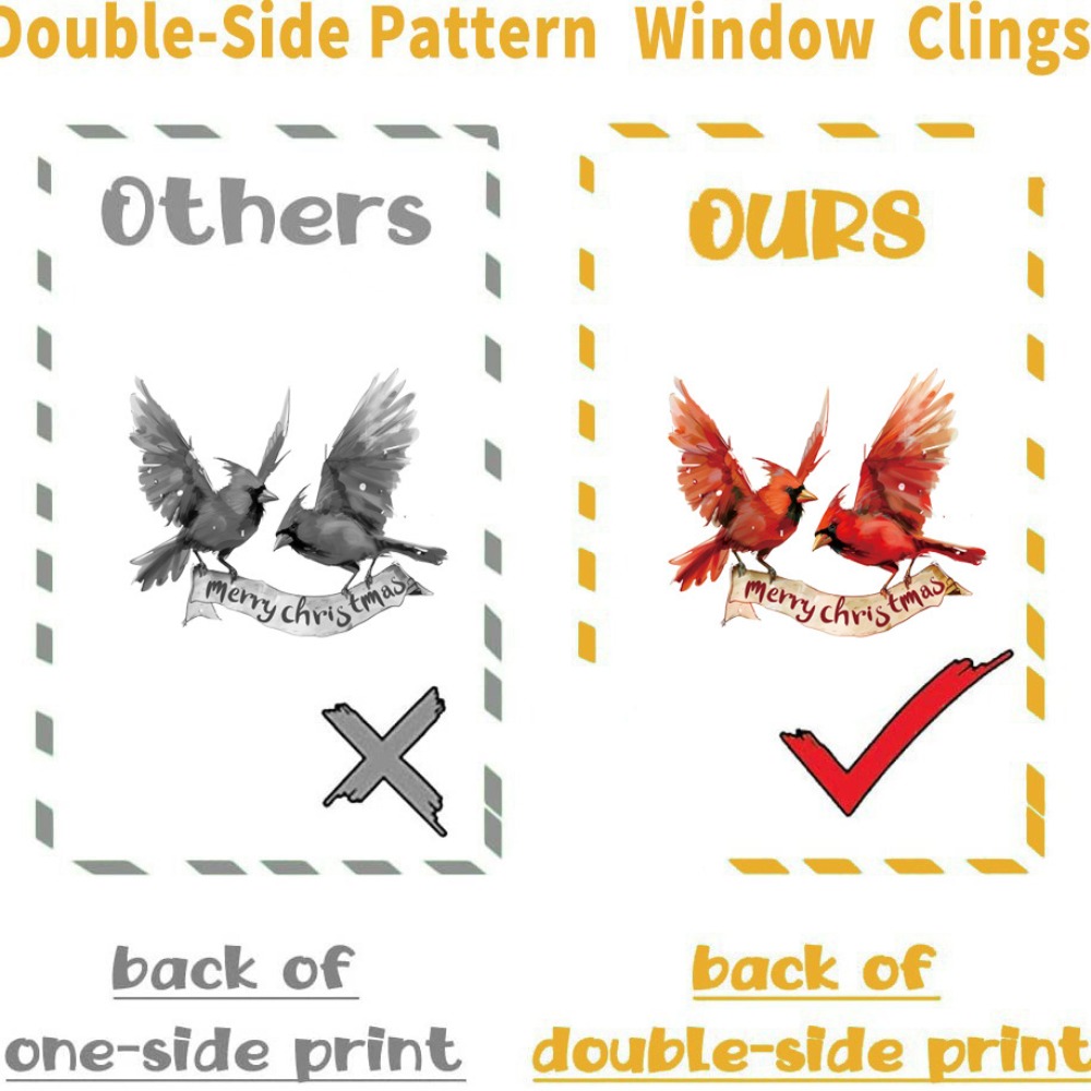 9 peças de Adesivos de Natal p - Snowflake Window Decal avaliação e preço