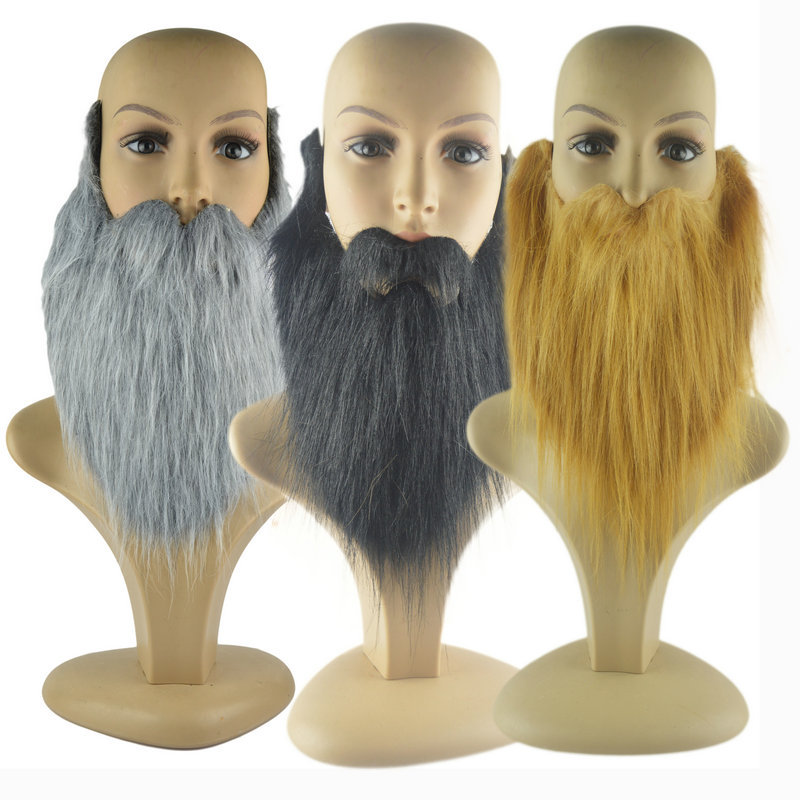 Barba falsa artificial realist - Elf Costume Christmas avaliação e preço