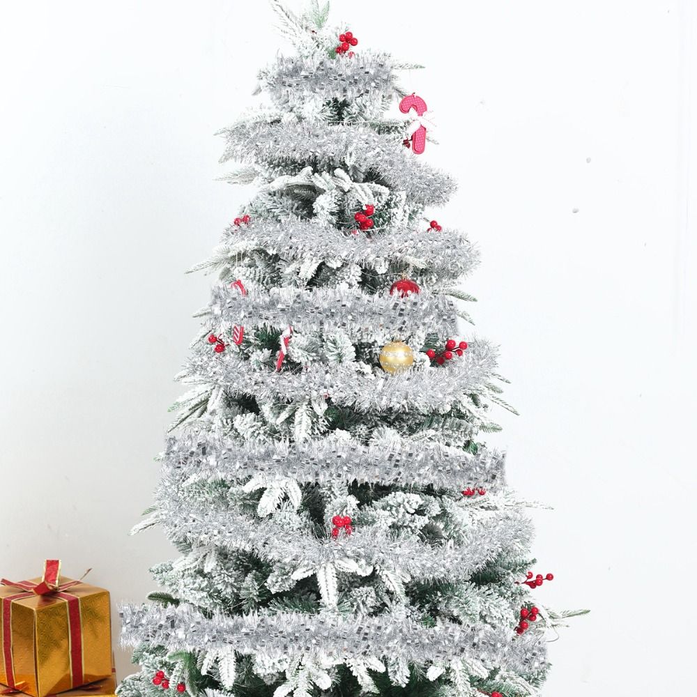 2m/9cm decorações de natal tir - Tinsel Garland Decoration avaliação e preço